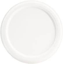 Lids for Responsible Products 4 oz Portion Cups, Tree-Less™ Compostable Molded Fiber Souffle Cup Lids, Extra Strength, Tree-Free and Made Without PFAS, White (1000 Count)