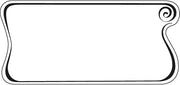 HUBERT Deli Tag Write on Style with Whirl Design White Heat Resistant Merchandising Tag - 4 1/4 L x 2 1/8 H, 12/Bag