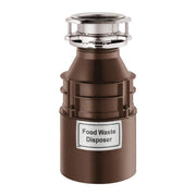 1/2 Hp Garbage Disposer - Insinkerator by In-Sink-Erator – Plastic, Brown, Model FWD2