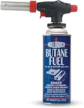 Hollowick CT200-SNGL Professional Chef's 8 Ounce Butane Chefs Torch