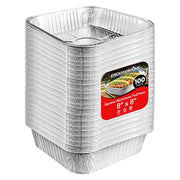 Stock Your Home 100 Pack / Silver / 100 Disposable Cookware