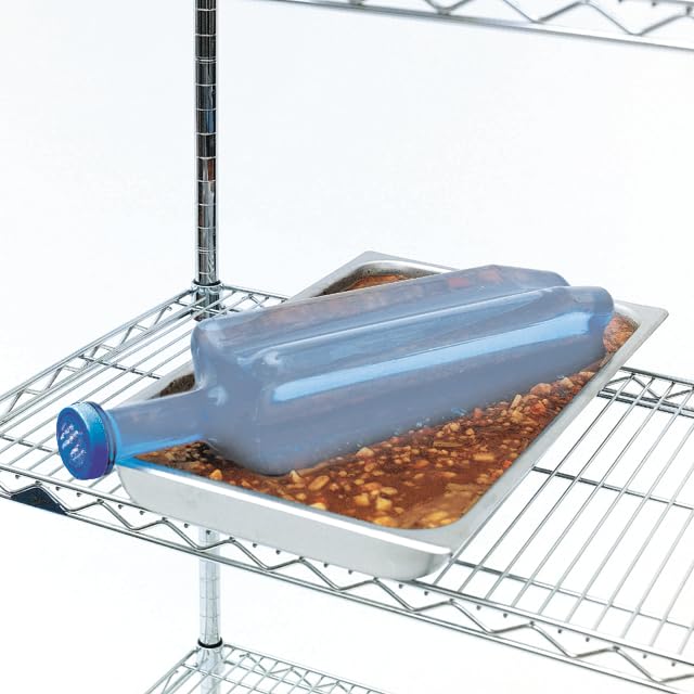 Food Cooling Paddle by San Jamar – 128 Ounces, Plastic, Blue, Model RCU128