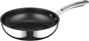 alfi AFFA-026 Stainless Steel Frying Pan, STRAHL, 10.2 inches (26 cm), Stainless Steel