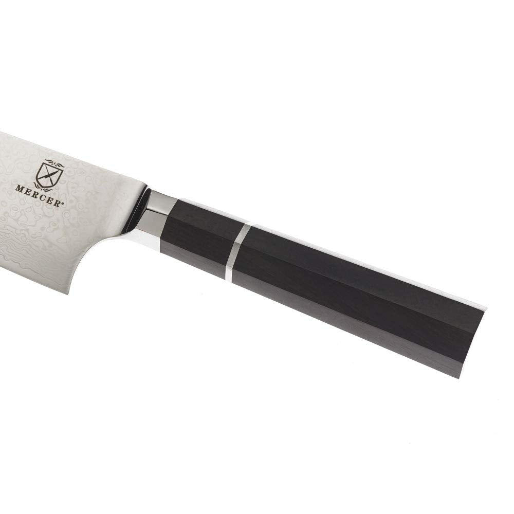 Mercer Culinary Chef's Knife Ebony Wood Handle 8 Inch / 8" / Ebony Wood Handle Chef's Knives
