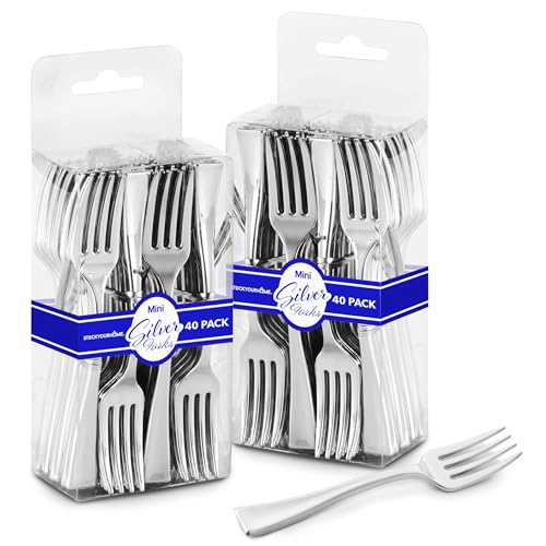 Stock Your Home Mini Fork / Silver / 1 Forks