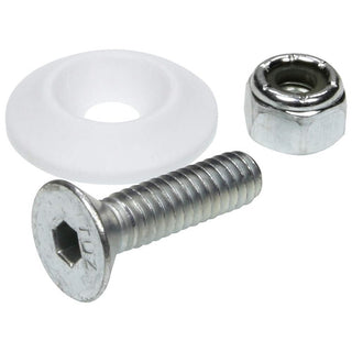 White Countersunk Bolt Kit by Allstar Performance – White, Model ALL18681