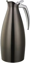 Service Ideas ALTU10BSDT Altus Server, 1 Liter Capacity, Brushed Dark Tungsten Body and Polished Handle (Case of 6)