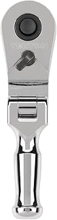 TEKTON 3/8 Inch Drive Folding Stubby Ratchet | SRH35104