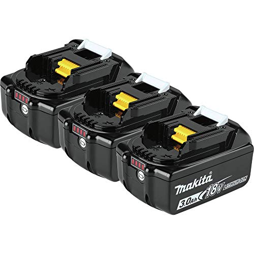 Makita 3.0Ah Battery, 3-Pk / 1 Battery Packs