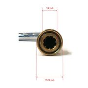 BE Pressure Gutter Cleaner Attachment - 1/4" Plug Inlet by BE Power Equipment – 16"L x 6"W x 6"H, Model 85.400.007