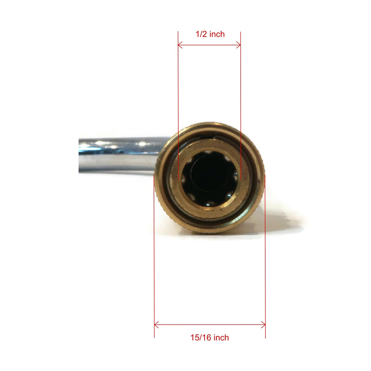 BE Pressure Gutter Cleaner Attachment - 1/4" Plug Inlet by BE Power Equipment – 16"L x 6"W x 6"H, Model 85.400.007