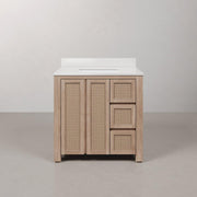 Water Creation 36" Width / Toffee Latte / 1 Bathroom Vanities