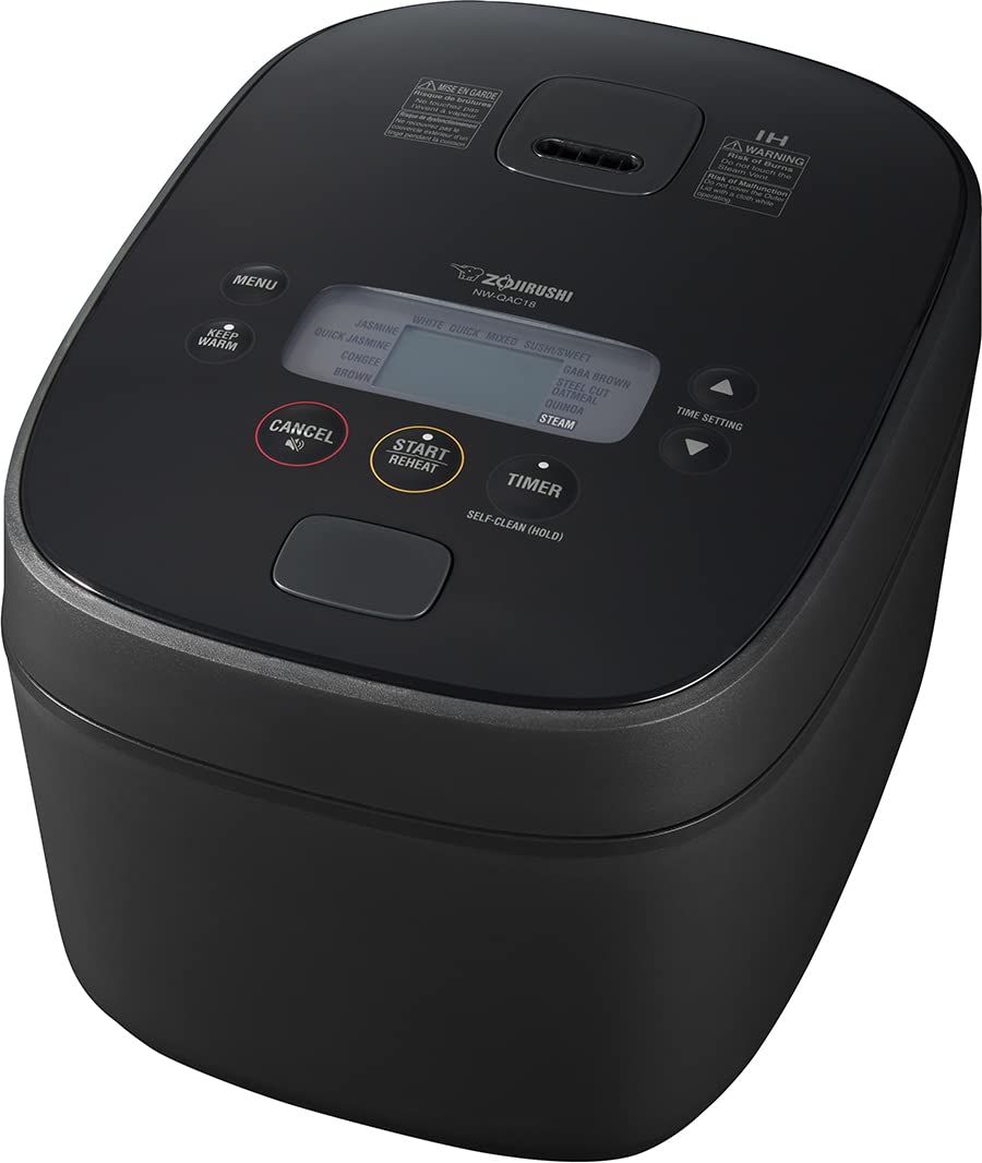 Zojirushi 10.375 x 13.375 x 9 / 10 CUP / Black Rice Cookers