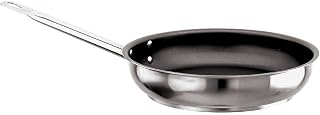 PADERNO World Cuisine "Grand Gourmet" 12-1/2-Inch Non-stick Stainless-steel Frying Pan (with loop handle)