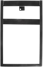 HUBERT Sign Frame Vertical with Bracket Black - 7" L x 11" H