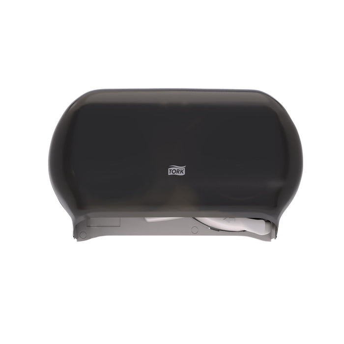 Tork Twin Toilet Paper Roll Dispenser Smoke, 59TR (Pack of 1)