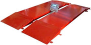 Optima 144" Heavy Duty Digital Axle Scale 60,000lb x 10lb, OP-923-144LCD