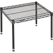 Black Epoxy Wire Dunnage Rack by Nexel – Wire, Black, Model P1830B