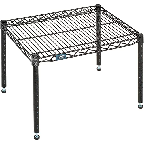 Black Epoxy Wire Dunnage Rack by Nexel – Wire, Black, Model P1830B