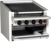 Magikitch'n Coal Charbroiler 24" wide - CM-SMB-624