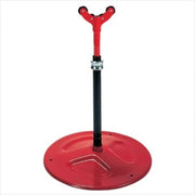 Roller Head Pipe Stand by RIDGID – Small, Silver/Red, Model 56672