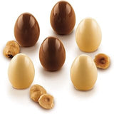 Silikomart Silicone Chocolate Mould for Choco Egg, Non-Stick Chocolates, 15 Chocolates, Pack of 1 Cake Mould, Easy Choc, Diameter 23 mm, H 30 mm, Volume 120 ml, Made in Italy
