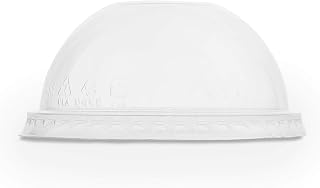 Vegware Dome Lid 9 thru 24 oz Cold Cup - 1000/Case