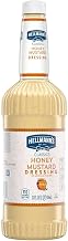 Hellmanns Blue Ribbon Collection Honey Mustard Salad Dressing, 32 Ounce -- 6 per case.
