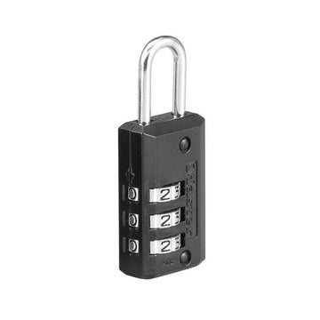 646D 3/4" Resettable Combination Padlock by Master Lock – Alloy Steel, Black, Pack of 16, Model ZL96491422