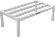 Global Industrial Aluminum Dunnage Rack, 3000 Lbs Load Capacity, 24" W x