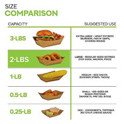 Stock Your Home 2 lb / 500 / 500.0 Serving Trays