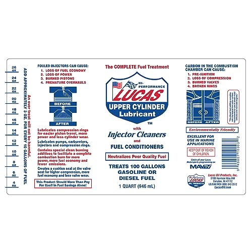 Lucas Oil 1 / 32 Fluid Ounce / 2 Diesel Additives