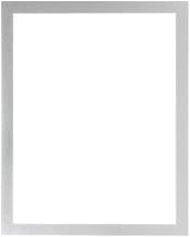 HUBERT MagaFrame Magnetic Sign Frame Silver - 8 1/2" W x 11" H