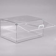 CAL-MIL 921 Straight Front Stackable Case, 19" x 14"