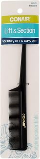 Conair Hard Rubber Tail Comb Pack Of 3