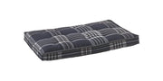 Luxury Microvelvet Crate Mattress | Greystone Tartan Plaid by Bowsers – Microvelvet, Greystone Tartan Plaid