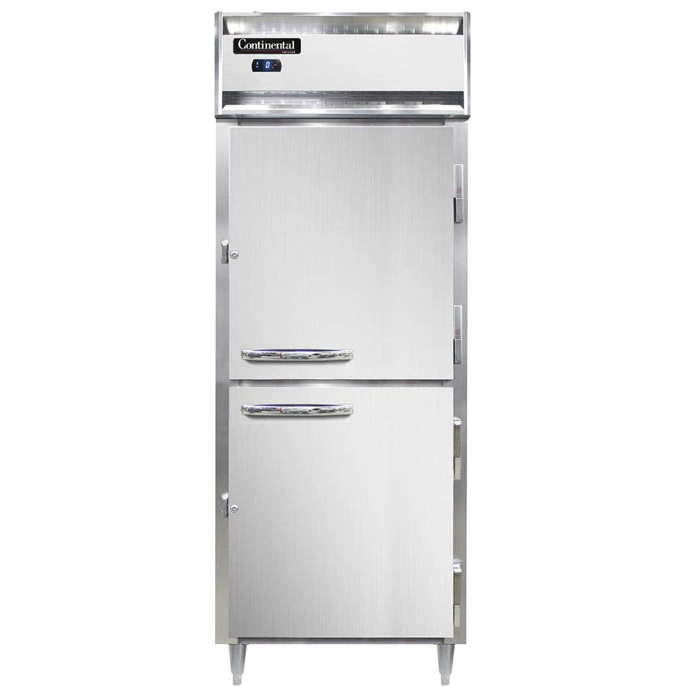 DL1FE-SS-HD Designer Line Extra Wide Single Section Reach In Freezer by Continental Refrigerator – Commercial Grade