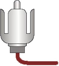Flagstaff Hot Plug with Hot Wire Pigtail (Pack of 1)