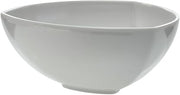 Triangle Shape Serving Bowl 73 oz White Melamine - 10"L x 10"W x 4 3/8"H