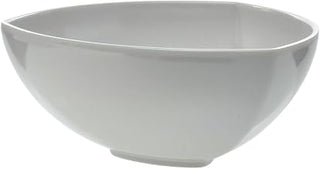 Triangle Shape Serving Bowl 73 oz White Melamine - 10"L x 10"W x 4 3/8"H