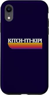 Kitch-Iti-Kipi Michigan Retro Graphic - Kitch-Iti-Kipi MI Case for iPhone XR