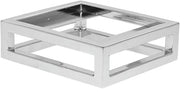 HUBERT Cerve Collection Chrome Sixth Size Housing - 2"H