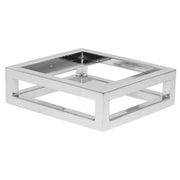 Cerve Collection Chrome Sixth Size Housing - 2"H by HUBERT – Metal, Grey