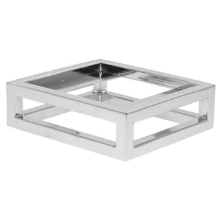 Cerve Collection Chrome Sixth Size Housing - 2"H by HUBERT – Metal, Grey