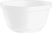 Dart 10 oz Insulated Foam Hot/Cold Bowl, 10B20 (1,000 Count),White