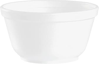 Dart 10 oz Insulated Foam Hot/Cold Bowl, 10B20 (1,000 Count),White
