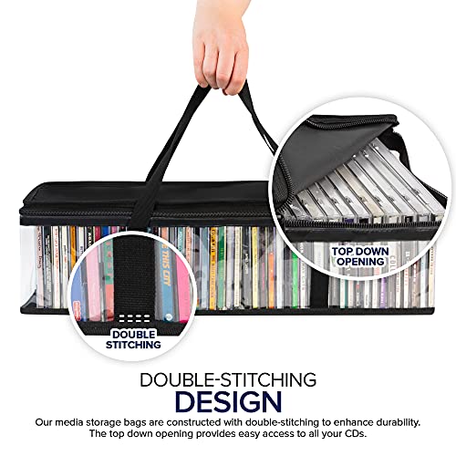 Stock Your Home 72 / 3 Count Pack of 24 CD Racks
