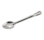 11" Stainless Steel Basting Solid Spoon by Winco – 11", Stainless Steel, Silver, Model BSOT-11H