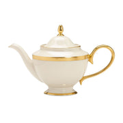 Lowell Teapot by Lenox – Teapot, 40 ounces, China, Ivory, Model 6043582