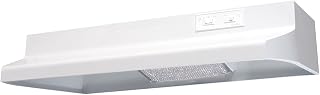 Air King AV1243 Advantage Convertible Under Cabinet Range Hood with 2-Speed Blower and 180-CFM, 7.0-Sones, 24-Inch Wide, White Finish